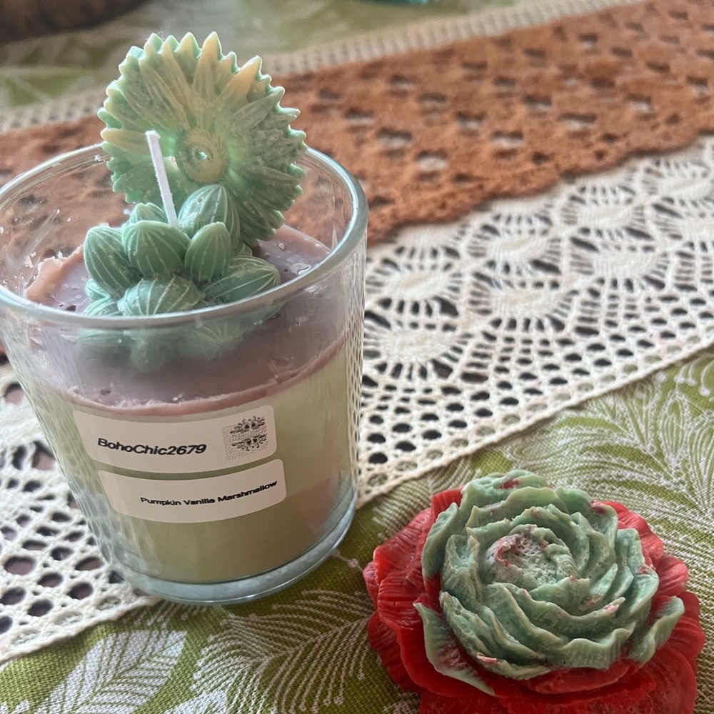 Pumpkin Vanilla Marzipan Candle